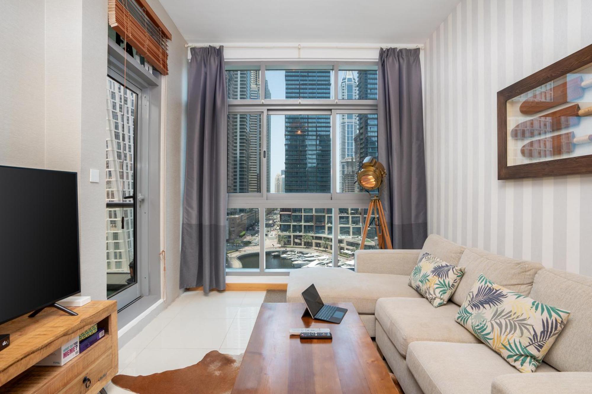 Vacay Lettings - Stylish 1 Bedroom With Marina View, Marina Dubai